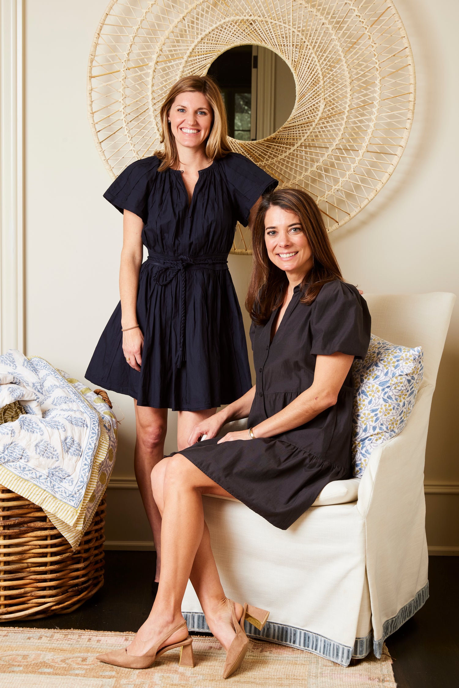 Block Betty Founders Chrissie Henritze (right) and Annie Griffin (left).