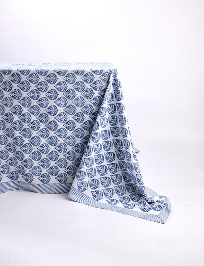 Bermuda Deep Blue Tablecloth