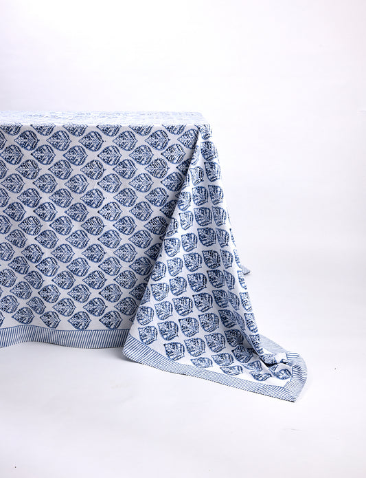 Bermuda Deep Blue Tablecloth