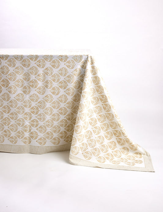 Bermuda Neutral Tablecloth