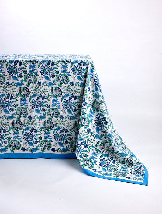 Taos Green Tablecloth