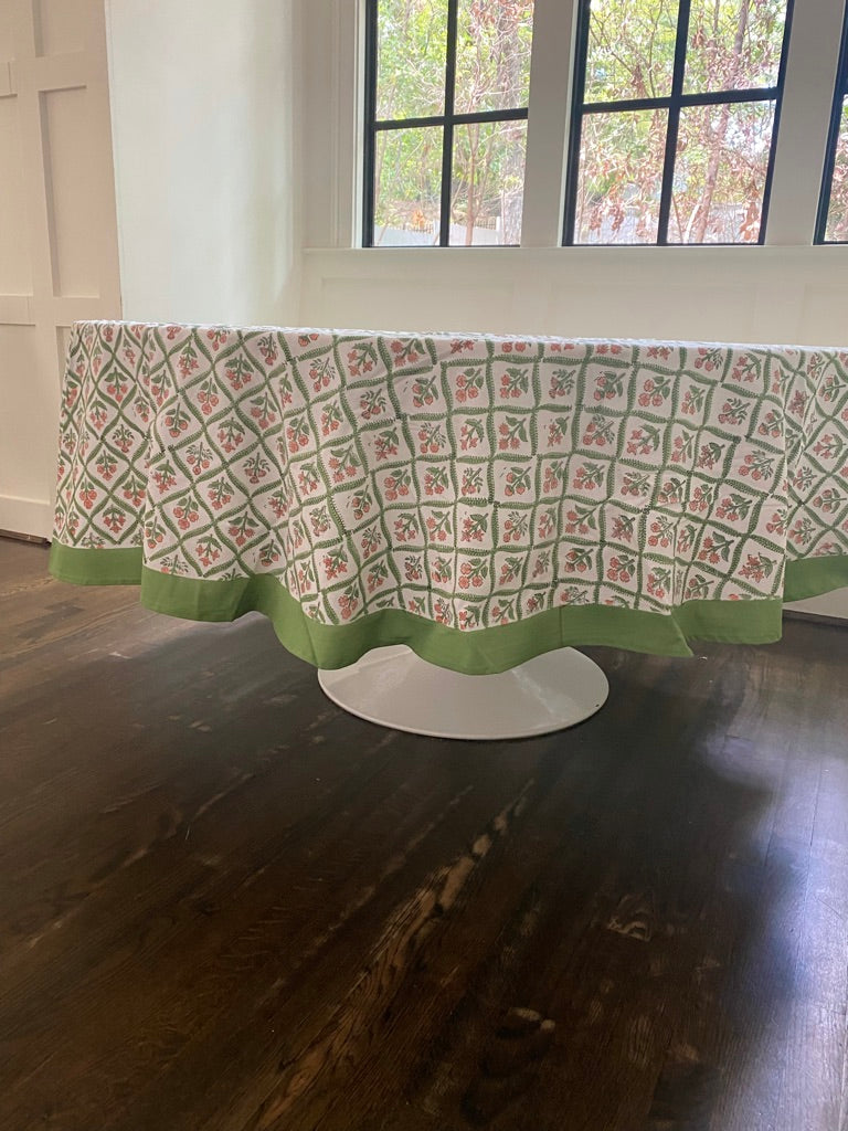 Wilson 90" Round Tablecloth