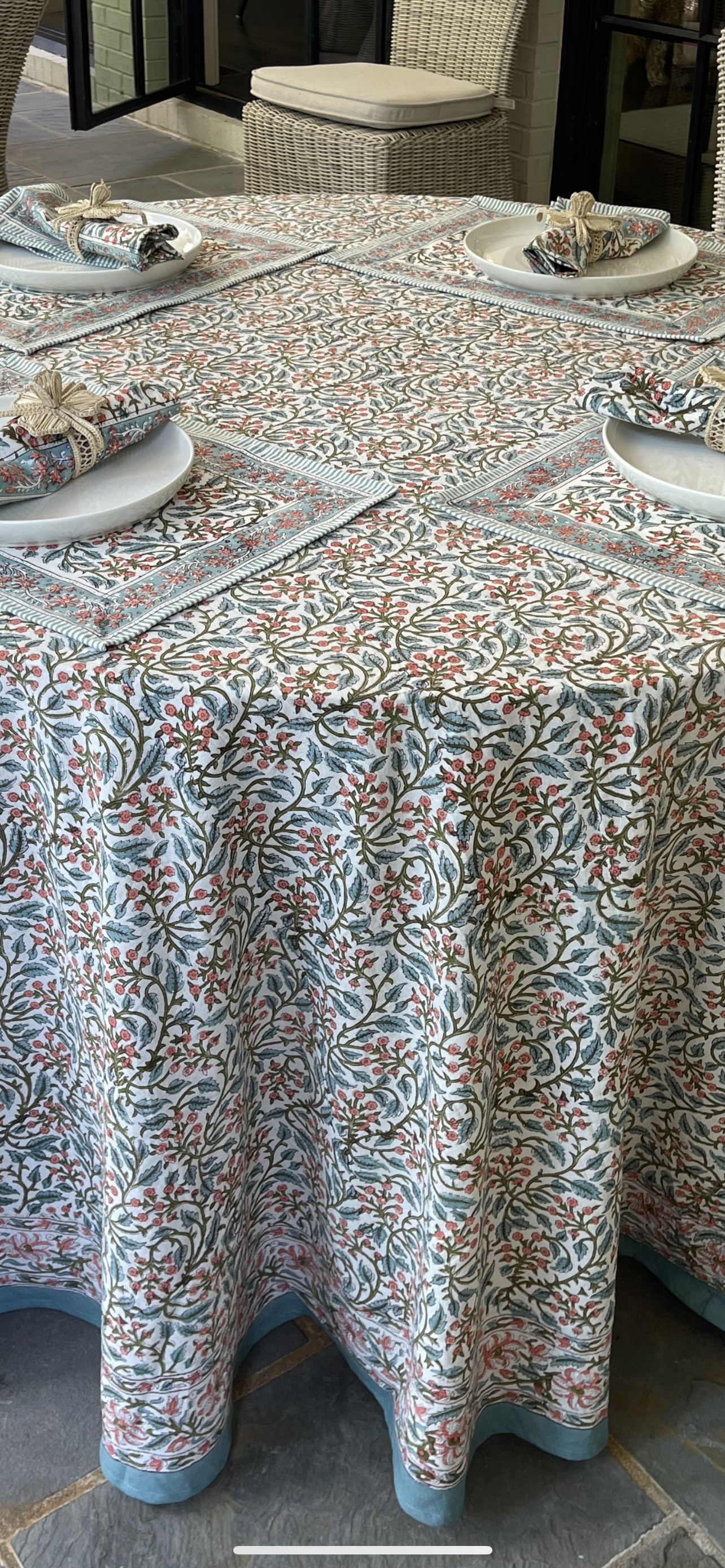 Provence Round Tablecloth 108”