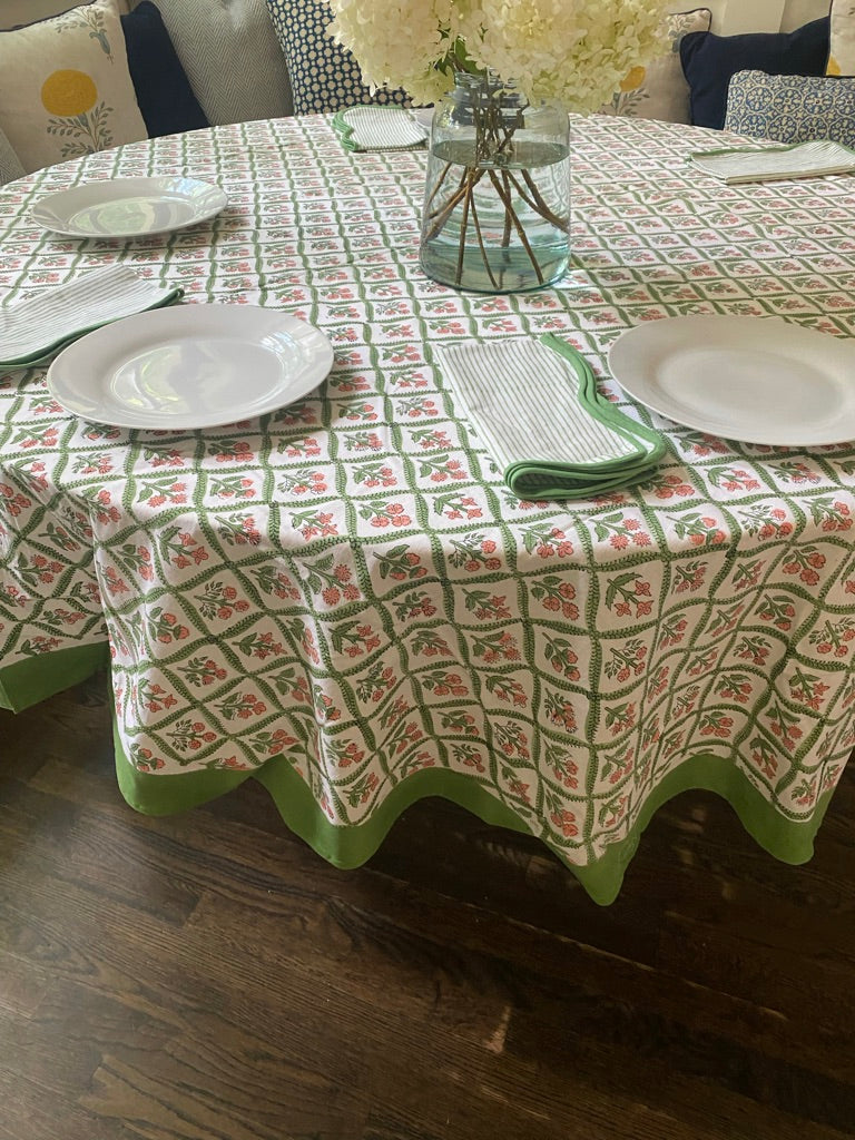Wilson 90" Round Tablecloth